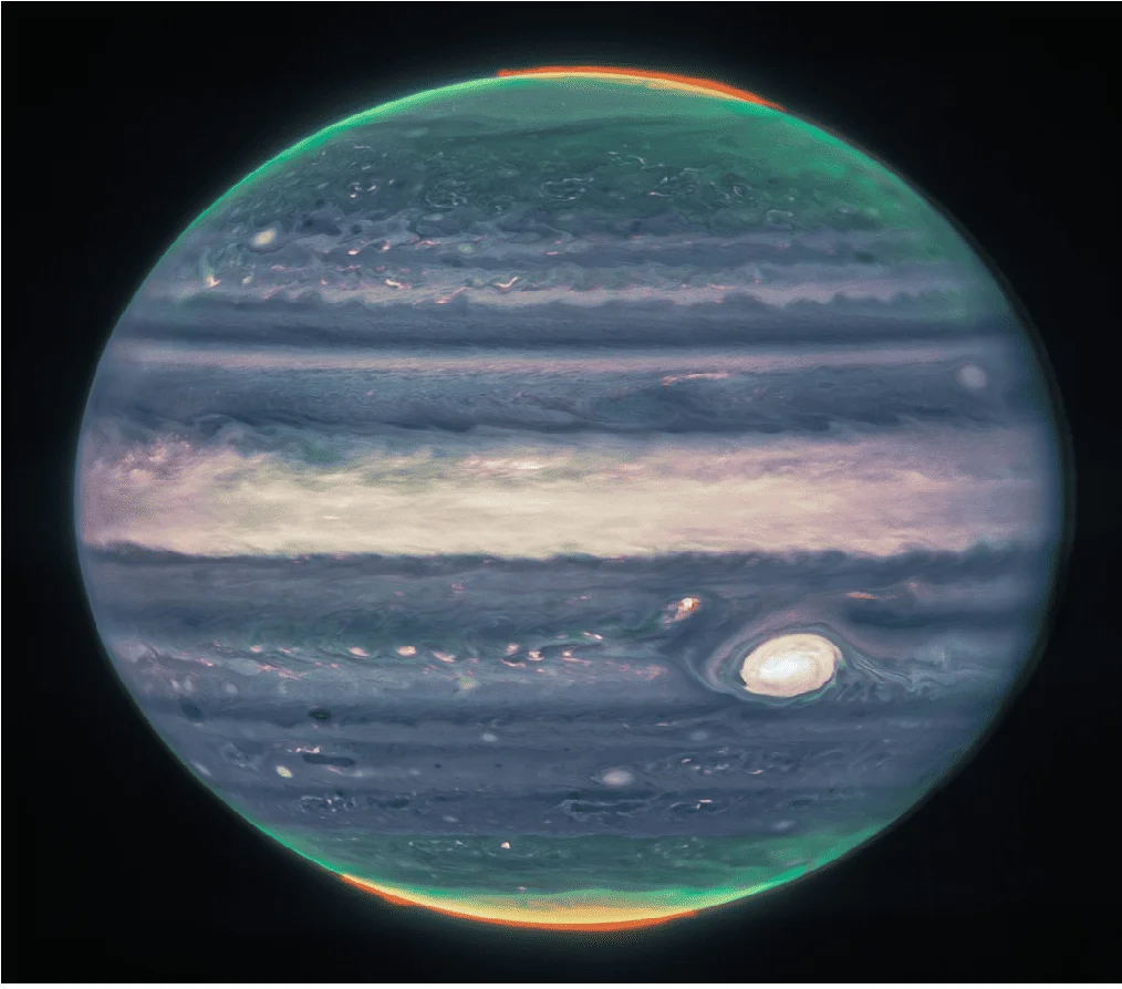 Jupiter by JWST - Close up Shot