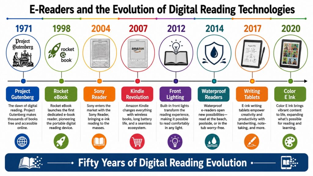 E-Readers and the Evolution of Digital Reading Technologies
