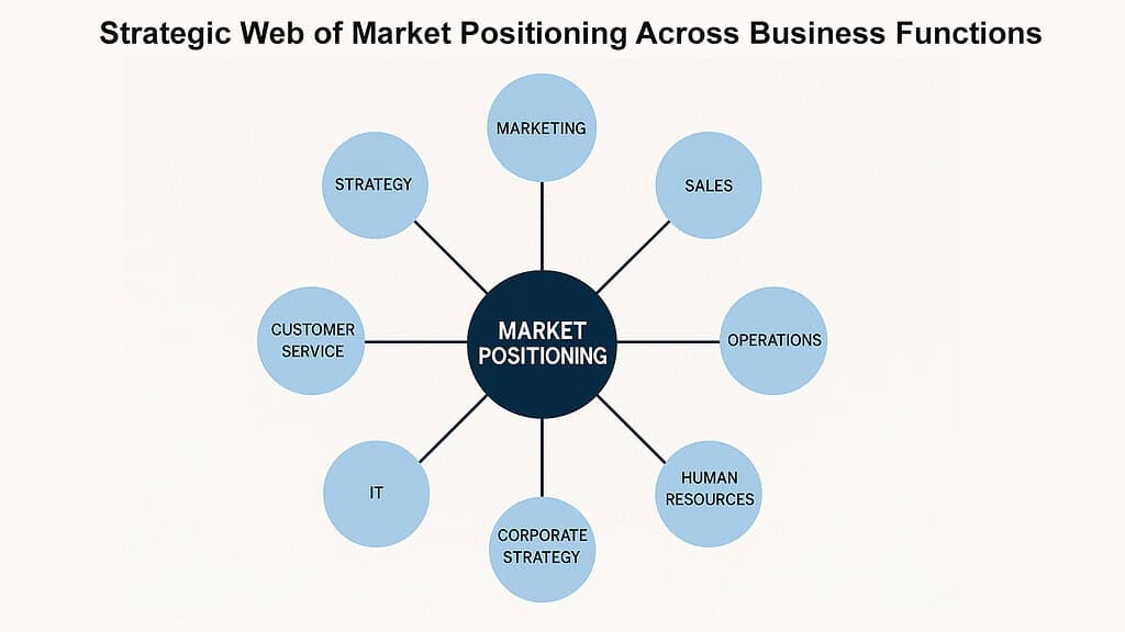 The Strategic Web of Market Positioning Across Business Functions