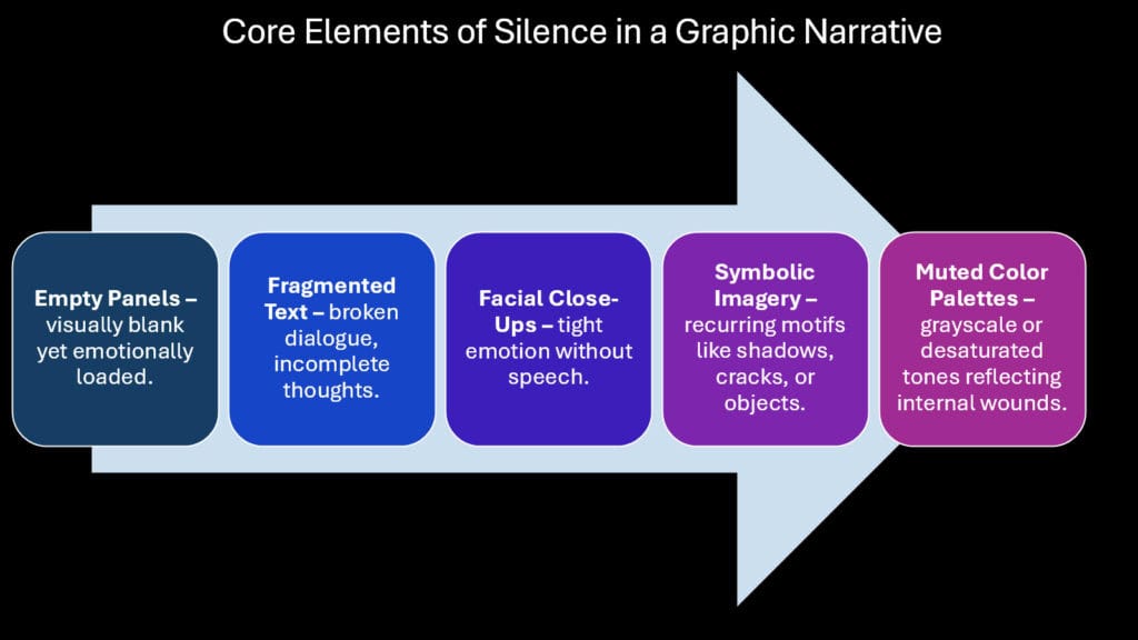 Core Elements of Silence in a Graphic Narrative