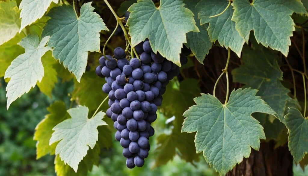 Fox Grape Leaf Anatomy and Sustainable Farming Models