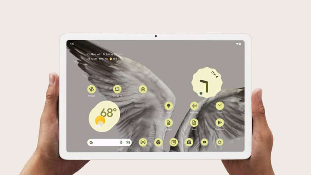 Google Pixel Tablet Software Excellence