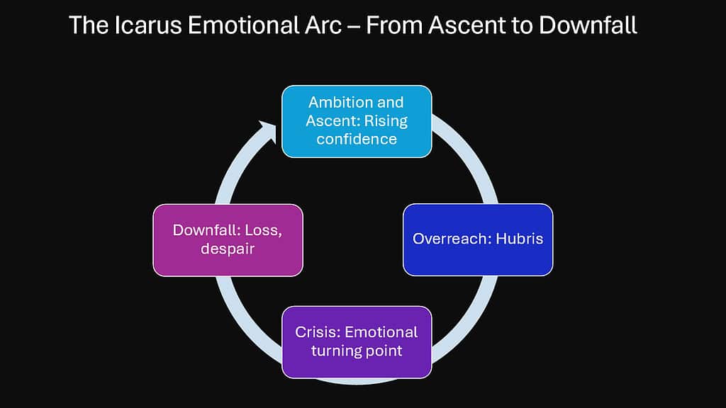 The Icarus Emotional Arc – From Ascent to Downfall