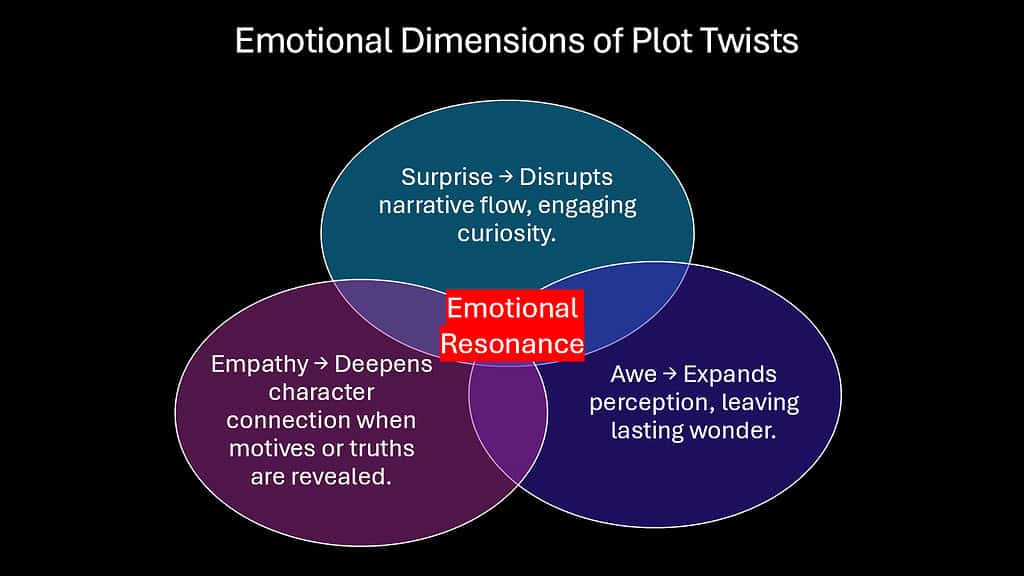Emotional Dimensions of Plot Twists