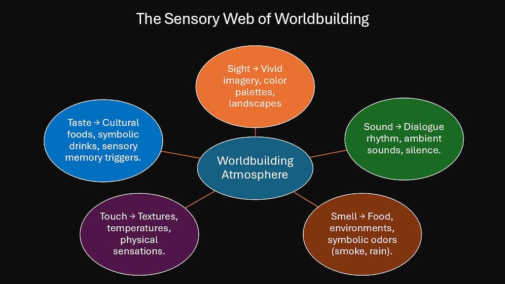 The Sensory Web of Worldbuilding