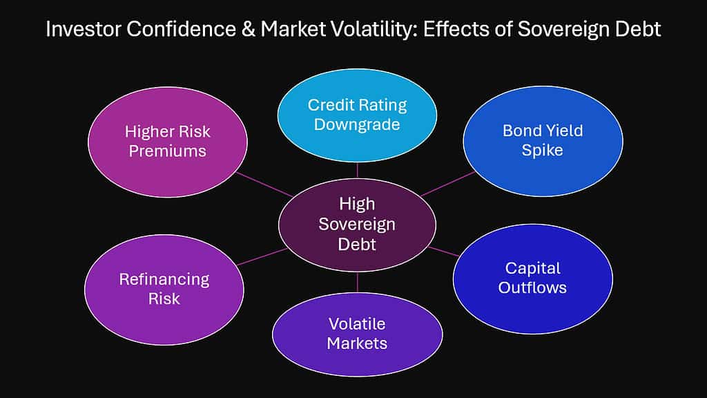 Investor Confidence & Market Volatility -- Effects of Sovereign Debt