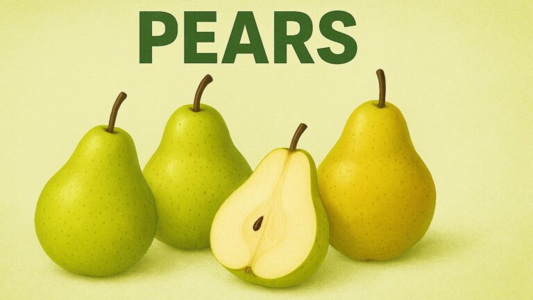 Pears Reveal 6 Amazing Secrets of Genetic Evolution