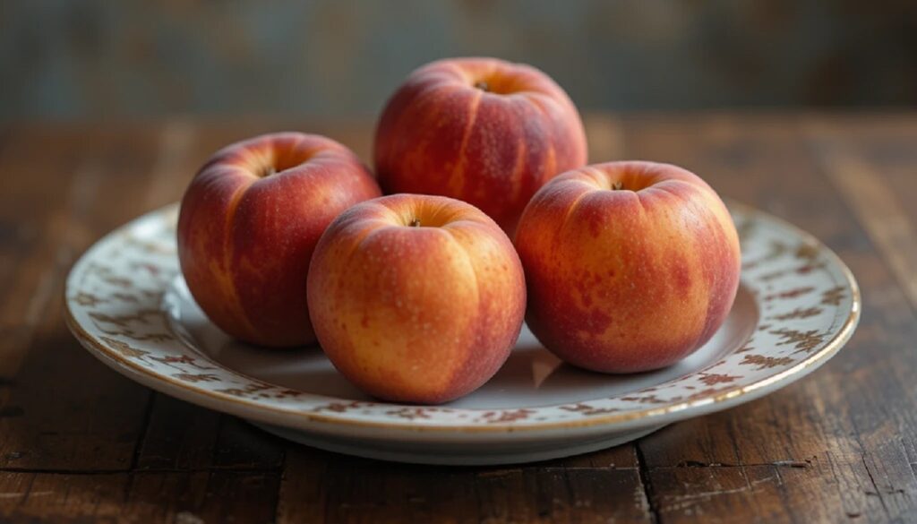 Scientific Journey of Peaches Through Time