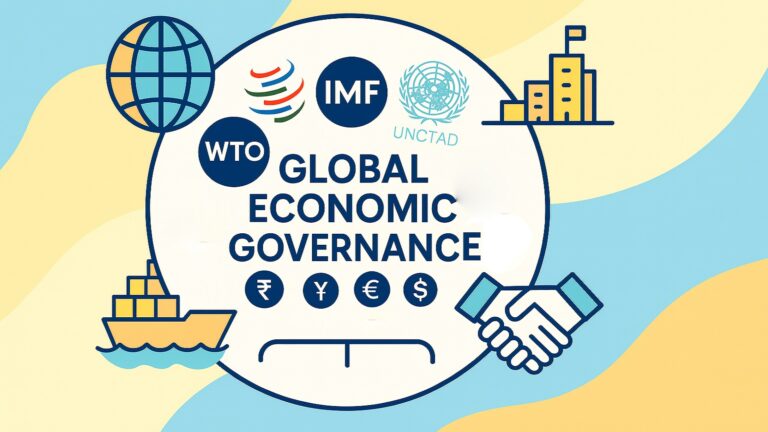Global Economic Governance -- Six Powerful Forces Shaping Trade