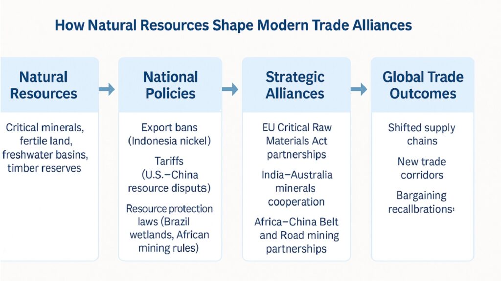 How Natural Resources Shape Modern Trade Alliances