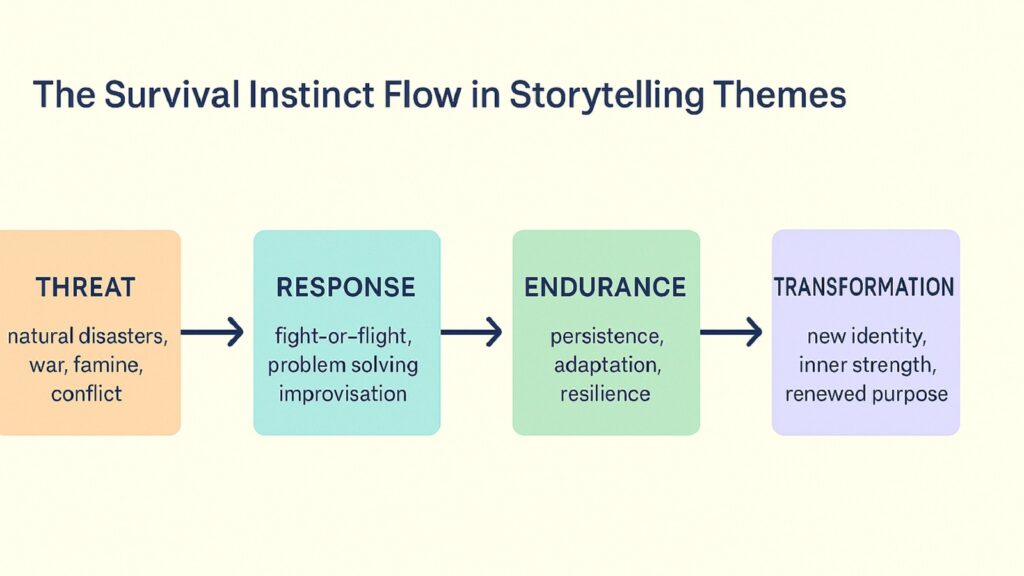 The Survival Instinct Flow in Storytelling Themes