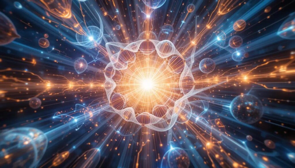 Cosmic Forces -- Quantum Fields That Give Shape and Mass to Reality