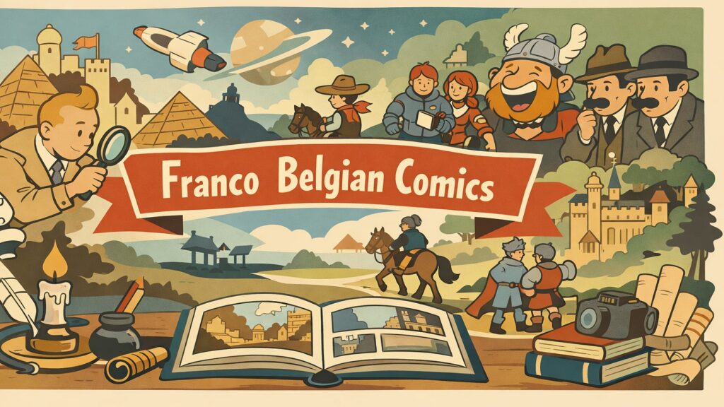 Franco Belgian Comics -- 6 Powerful Storytelling Lessons