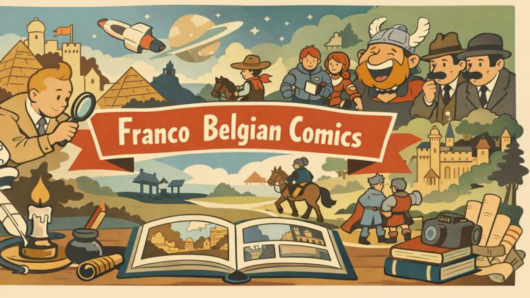 Franco Belgian Comics -- 6 Powerful Storytelling Lessons
