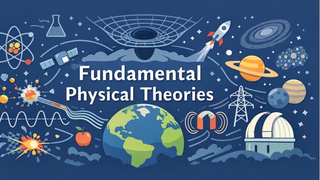 Fundamental Physical Theories -- 8 Powerful Laws of Nature