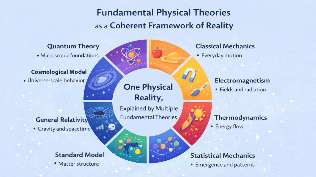 Fundamental Physical Theories as a Coherent Framework of Reality