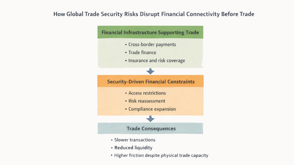 How Global Trade Security Risks Disrupt Financial Connectivity Before Trade