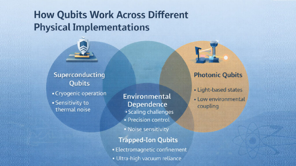 How Qubits Work Across Different Physical Implementations