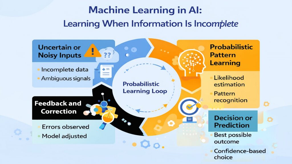 Machine Learning in AI -- Learning When Information Is Incomplete