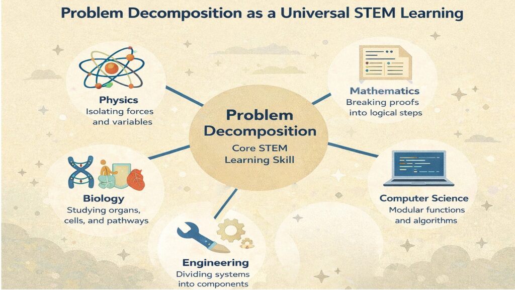 Problem Decomposition as a Universal STEM Learning Skill