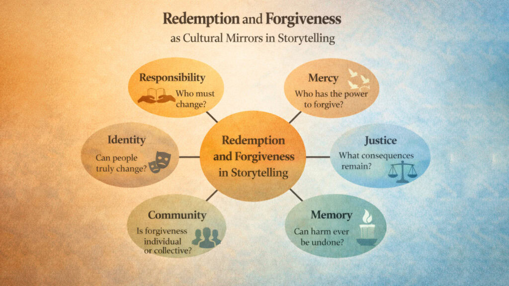 Redemption and Forgiveness as Cultural Mirrors in Storytelling