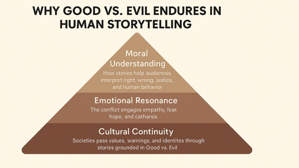 Why Good vs. Evil Endures in Human Storytelling