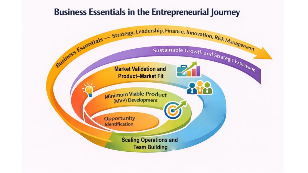Business Essentials in the Entrepreneurial Journey