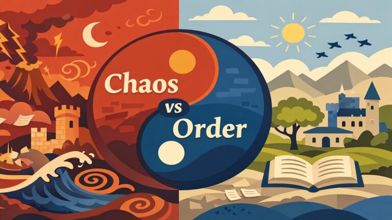 Chaos vs Order -- 6 Ultimate Patterns That Drive Storytelling