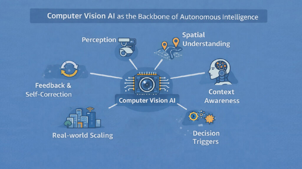 Computer Vision AI as the Backbone of Autonomous Intelligence