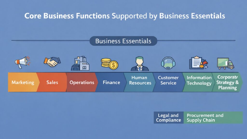 Core Business Functions Supported by Business Essentials