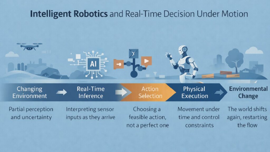 Intelligent Robotics and Real-Time Decision Under Motion