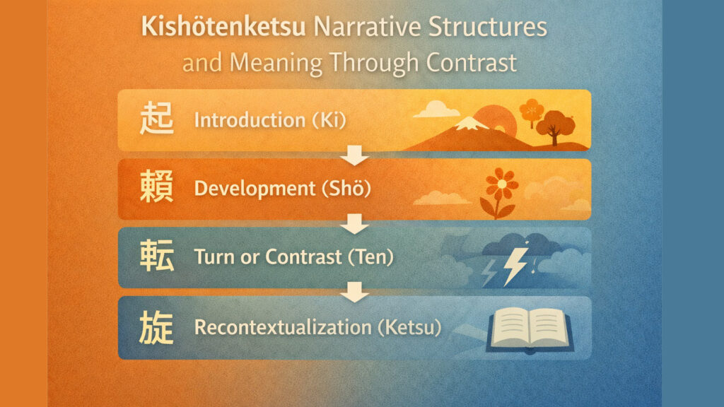 Kishōtenketsu Narrative Structures and Meaning Through Contrast