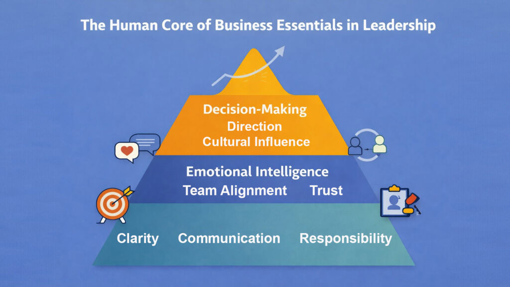 The Human Core of Business Essentials in Leadership