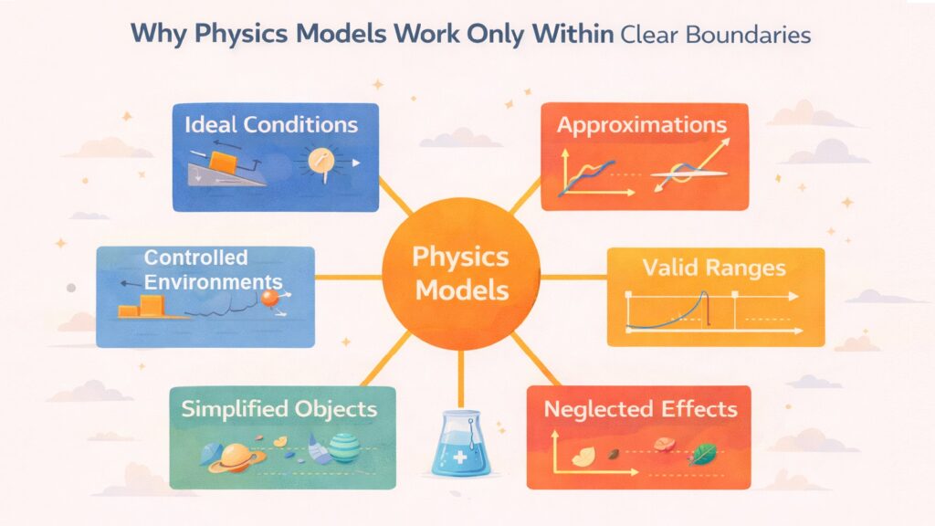 Why Physics Models Work Only Within Clear Boundaries