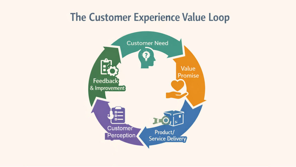 Business Essentials - Customer Experience Value Loop