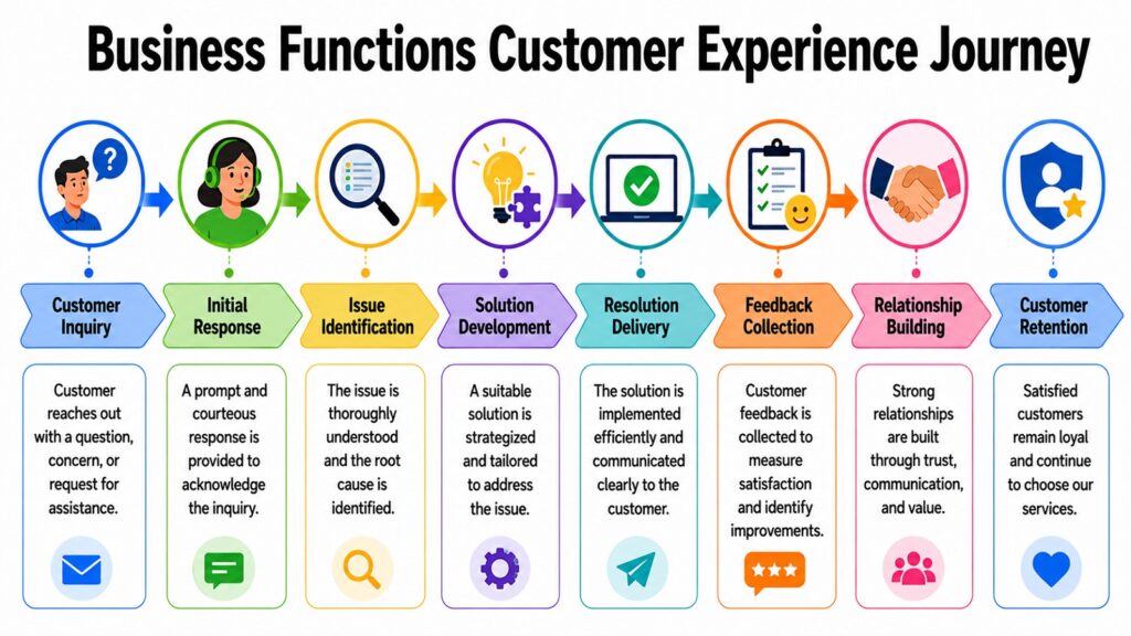 Business Functions Customer Experience Journey