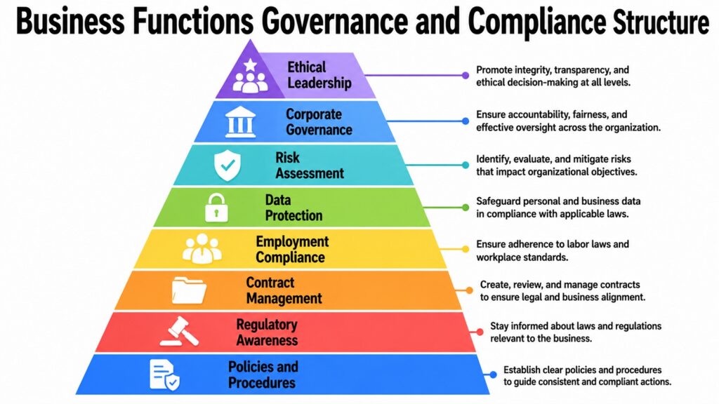 Business Functions Governance and Compliance Structure