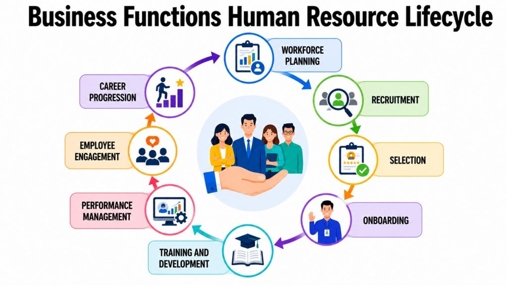 Business Functions Human Resource Lifecycle