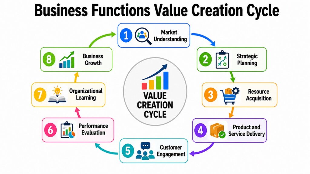 Business Functions Value Creation Cycle