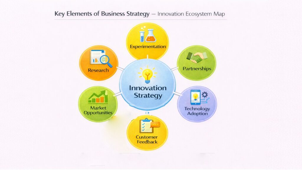 Key Elements of Business Strategy – Innovation Ecosystem Map