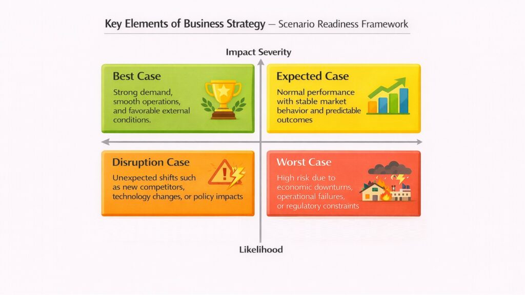 Key Elements of Business Strategy – Scenario Readiness Framework