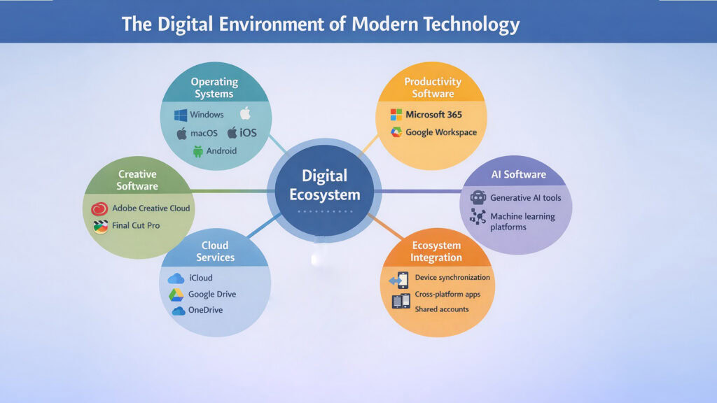 The Digital Environment of Modern Technology