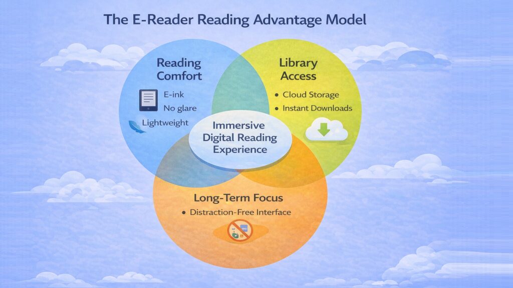 The E-Reader Reading Advantage Model