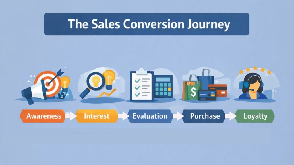 The Sales Conversion Journey