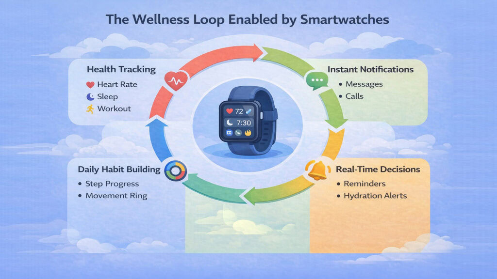 The Wellness Loop Enabled by Smartwatches
