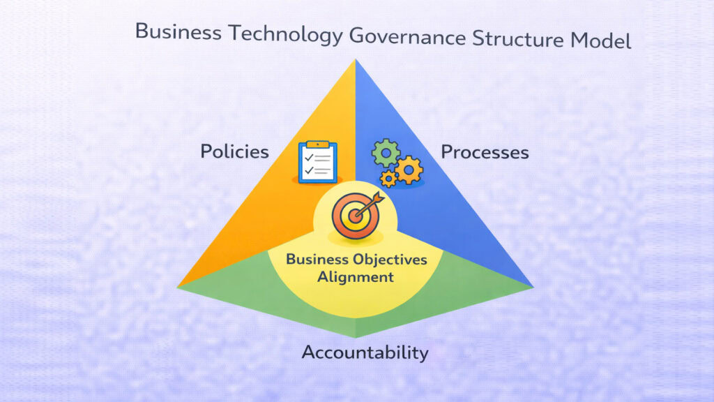 Business Technology Governance Structure Model
