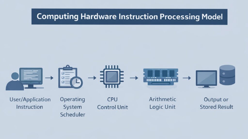 Computing Hardware Instruction Processing Model