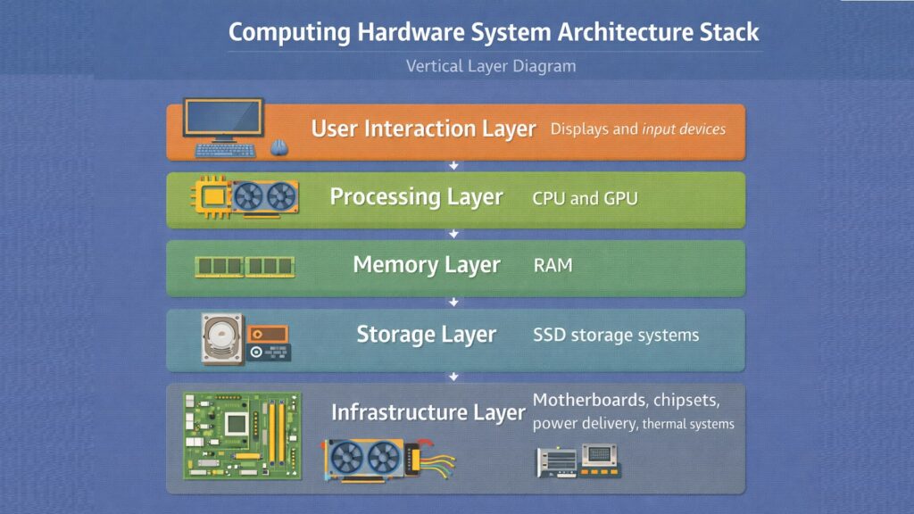 Computing Hardware System Architecture Stack