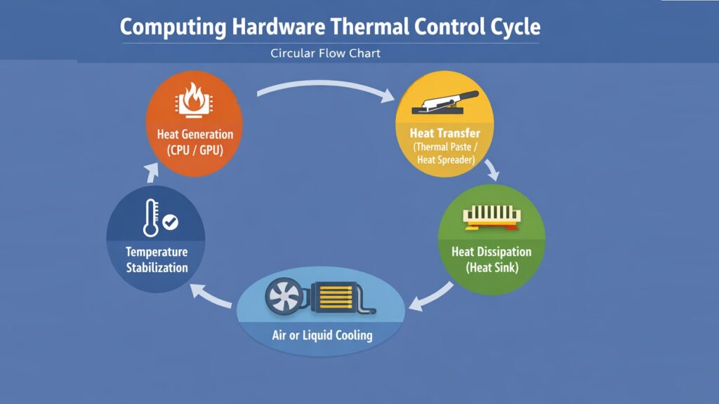 Computing Hardware Thermal Control Cycle