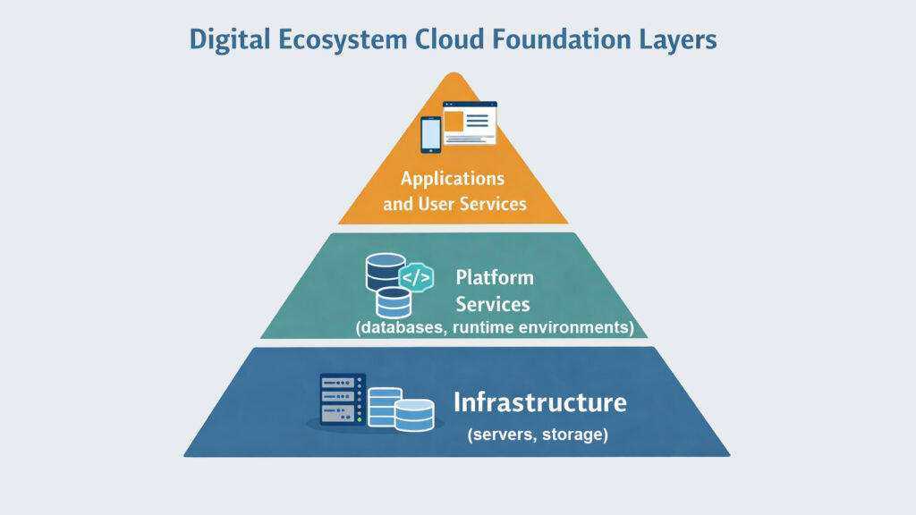 Digital Ecosystem Cloud Foundation Layers